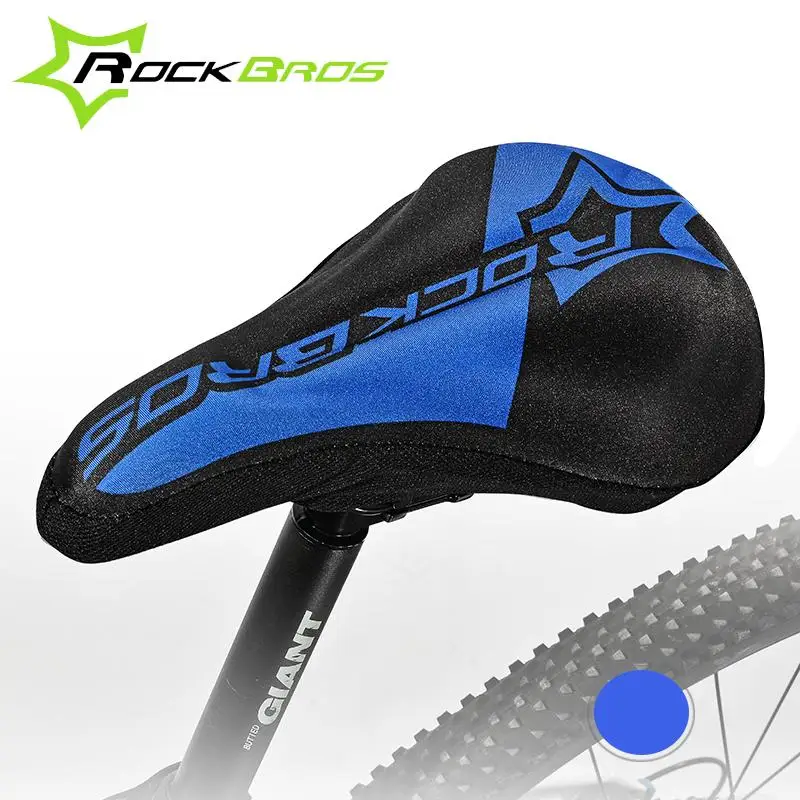 RockBros новая высокая эластичная губка MTB чехол велосипедного седла горный