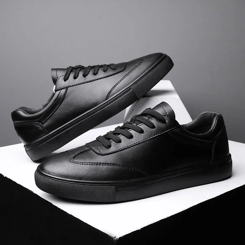 Для мужчин Скейтбординг большие Размеры 46 из натуральной кожи спортивные