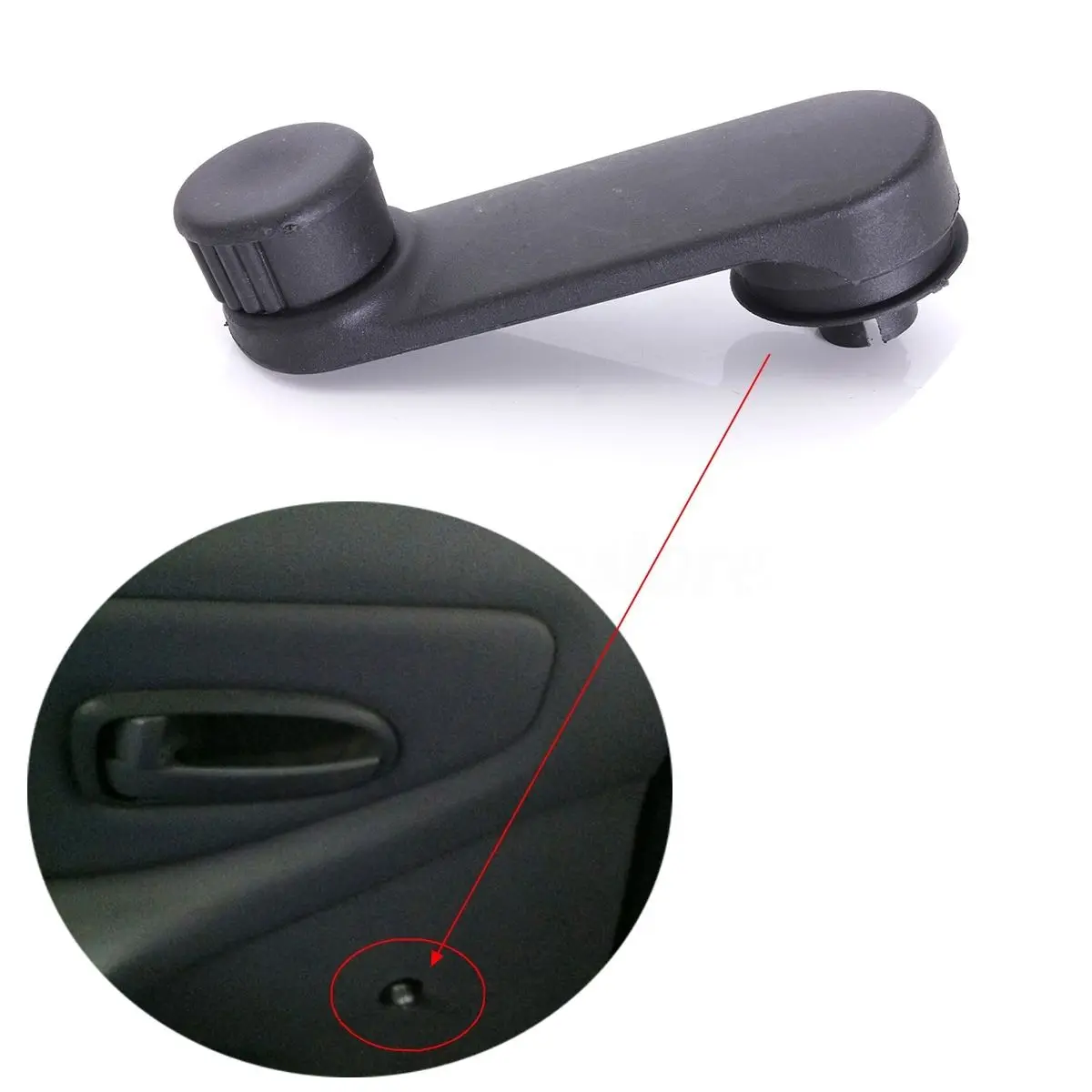 Универсальная автомобильная Winder рукоятка ручки двери для Vauxhall Vivaro 1998 2006 все 2/3 4/5