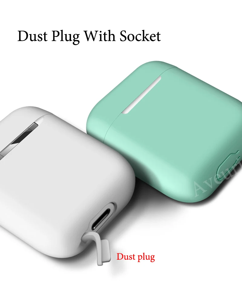 Красочный милый чехол для наушников для Apple Airpods 2, мягкий силиконовый чехол для Bluetooth Air Pods 2, чехол AirPod 2 Coque