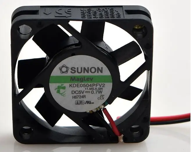 SUNON 5V 0 7 W KDE0504PFV2 4cm 4010 подвеска зарядное устройство бесшумный вентилятор|silent fan|sunon