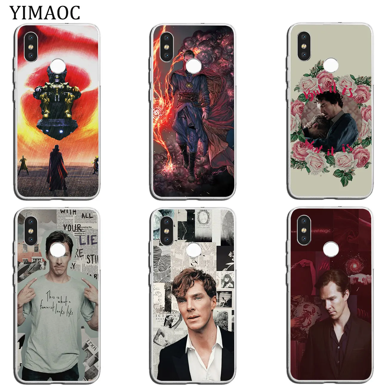 Мягкий чехол Doctor Strange Benedict Cumberbatch для Xiaomi MI Redmi 8A 7A 6A 5A 4X Note 8 7 6 Pro 5 Plus | Мобильные