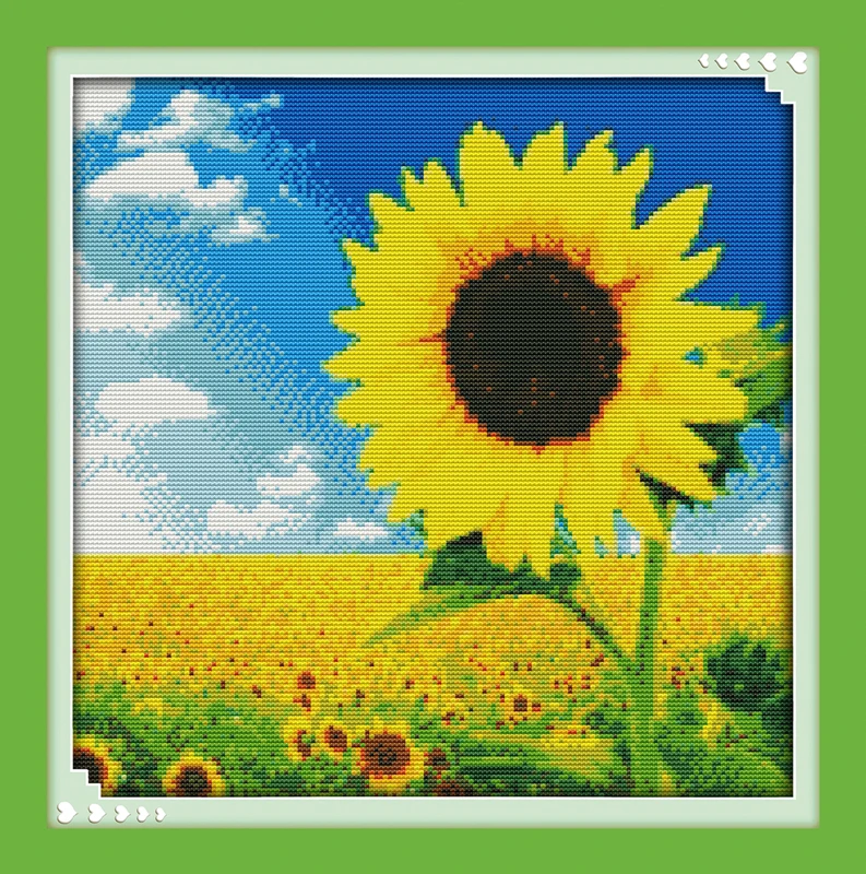 

Набор для вышивки крестиком Sunflower (5), 14 карат, 11 карат
