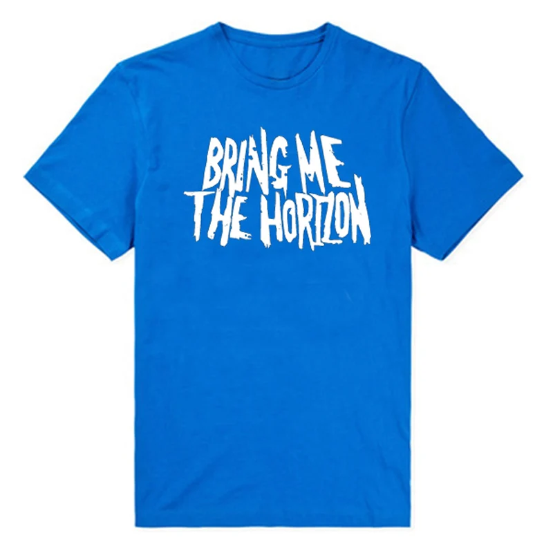Бесплатная доставка Bring Me the Horizon футболки Для мужчин хлопок O Средства ухода за