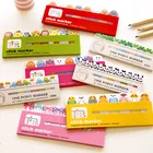 Стикеры для скрапбукинга в японском стиле, различные Стикеры для скрапбукинга, школьные канцелярские принадлежности, канцелярские товары, страницы, флаги, любимые для детей