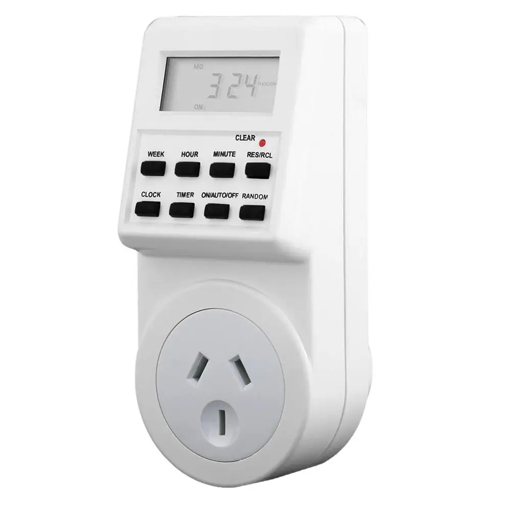 2017 абсолютно новый 7 дневный цифровой электронный ЖК разъем 12/24 часовой таймер