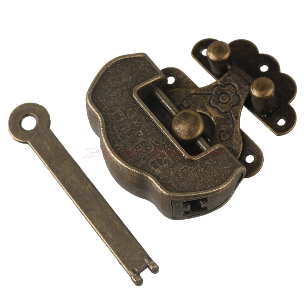 1 компл. античный замок из бронзы в китайском старинном стиле + с китайской