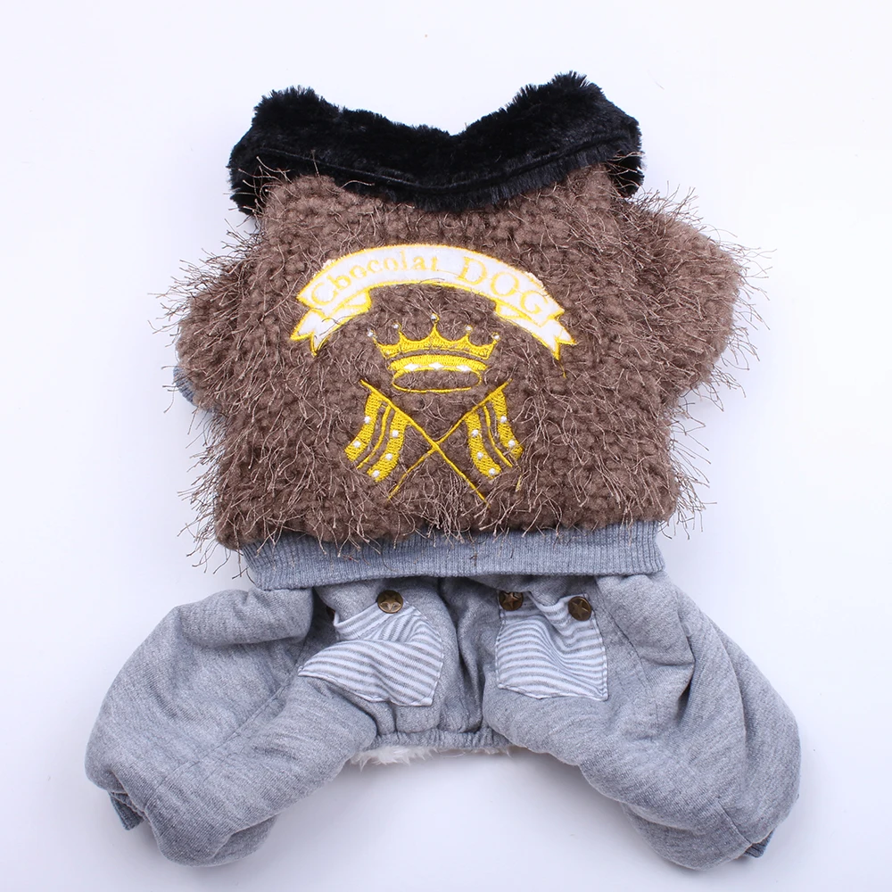 Куртка для собаки Королевский флаг дизайнерская Толстовка щенка с котом верхняя