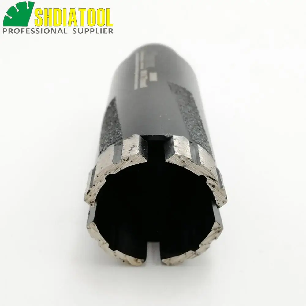 SHDIATOOL 2 шт. M14 38 мм лазерной сварки алмазные сухие бурильное сверло биты с боковой