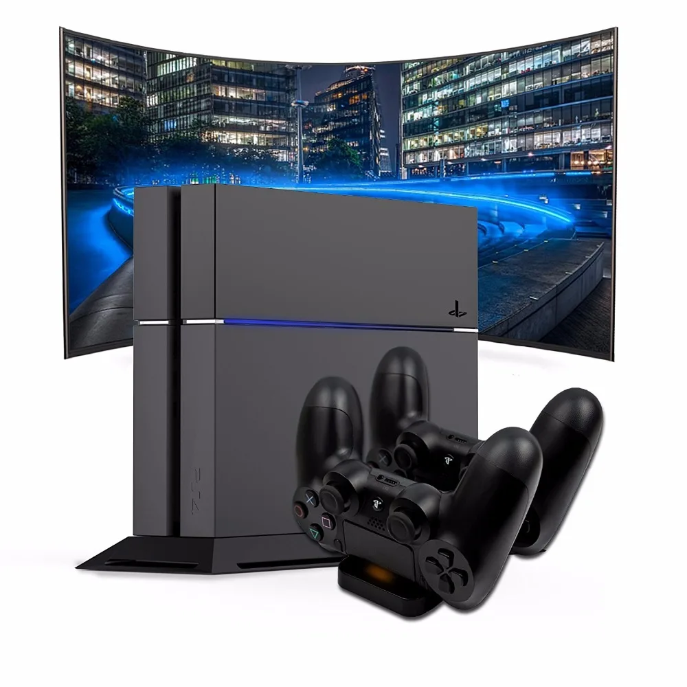2 в 1 Мини двойная консоль зарядная док станция для PlayStation 4 PS4 беспроводные