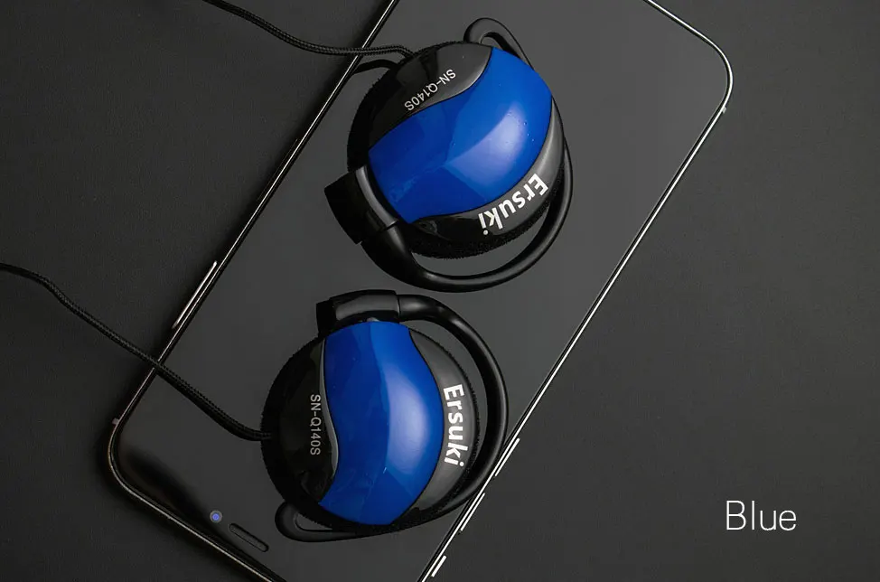 Наушники Ersuki Q140s, 3,5 мм, гарнитура, Заушник, наушники для Mp3 плеера, компьютера, мобильного телефона, наушник для телефона