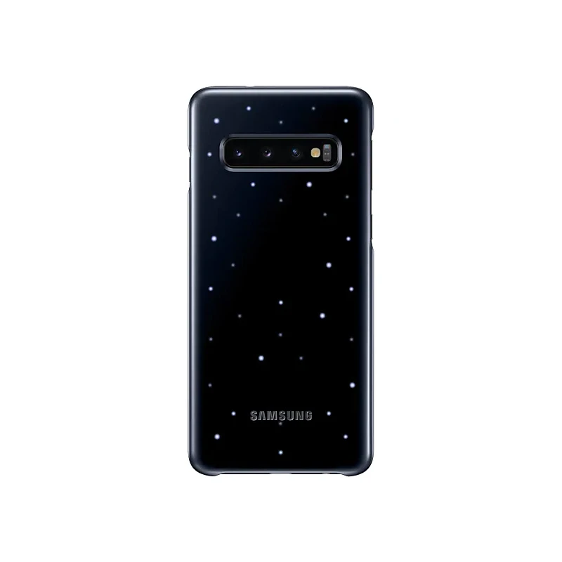 LED Cover (Black) samsung S10 светодиодный чехол S10e samsung Galaxy S10+ S10 Plus светодиодный светильник Smart Back Cover - Цвет: LED Cover (Black)