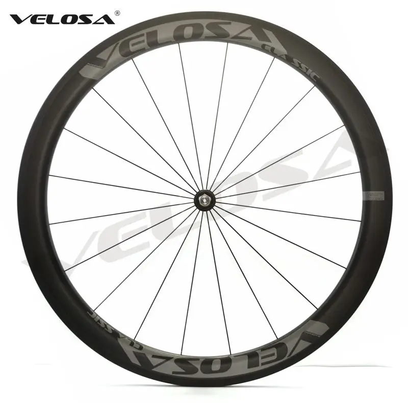 Велосипед Velosa RACE 50 Углеродные колеса 700C клинчерная покрышка мм/трубчатая втулки