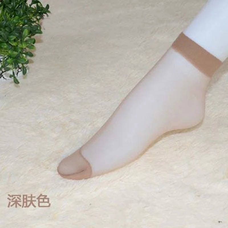 Модные Потрясающие 10 пар/лот женские короткие носки сексуальные эластичные