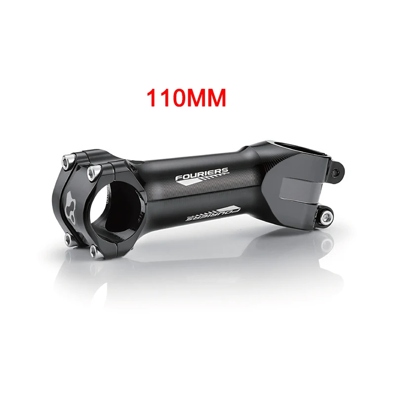 110mm Fouriers Алюминиевый CNC MTB XC вынос руля 31,8 мм x 28,6 мм 1 1/" Стандарт 17 градусов крепление для велосипеда велостержни 40 мм - Цвет: 110mm
