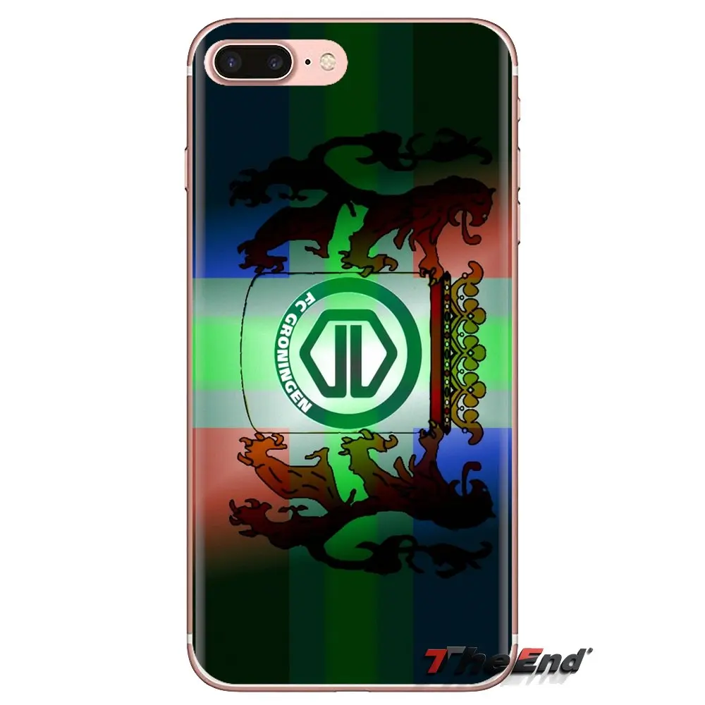 Чехол для телефона FC Гронинген логотип Футбольная команда Sony Xperia Z Z1 Z2 Z3 Z5 compact M2 M4