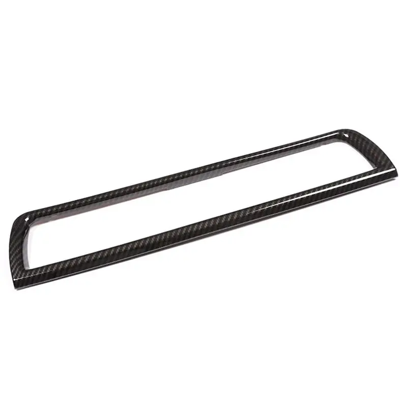 Углеродное волокно стиль ABS консоль из хрома кондиционер вентиляционное