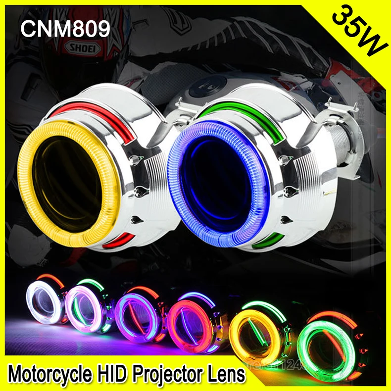 CNM809 2 0 дюйма 35 Вт автомобильный и мотоциклетный H1 H4 H7 Bi xenon HID объектив проектора