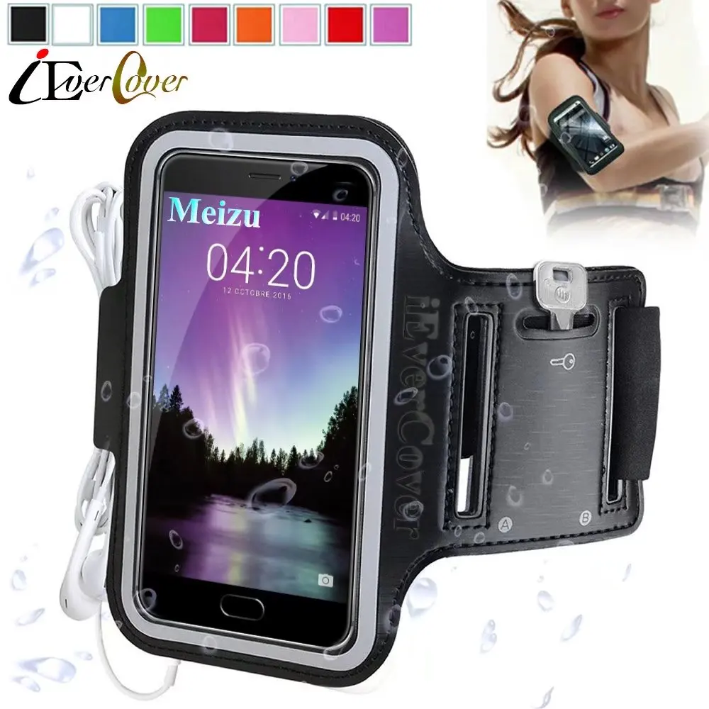Чехол на руку для телефона Meizu 16Xs 1 6s Pro 6 M5 A5 M5c U10 M3 M3s Note 9 8 X8|case for meizu|case forarm band case |