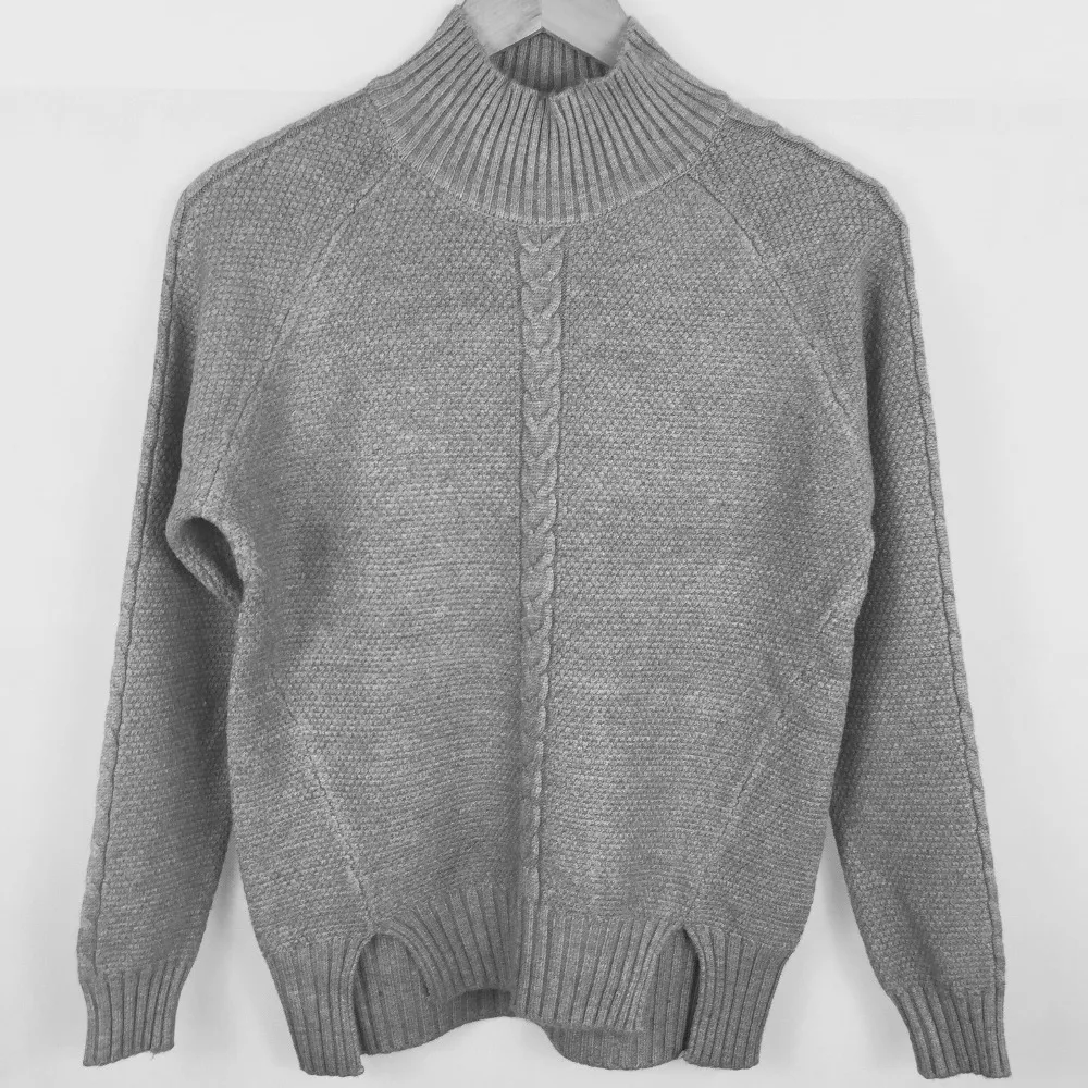 Long design loose style pullover knitting women Sweater High elasticity warm fashion famale ladies sweater 2018 knitwear femme | Женская