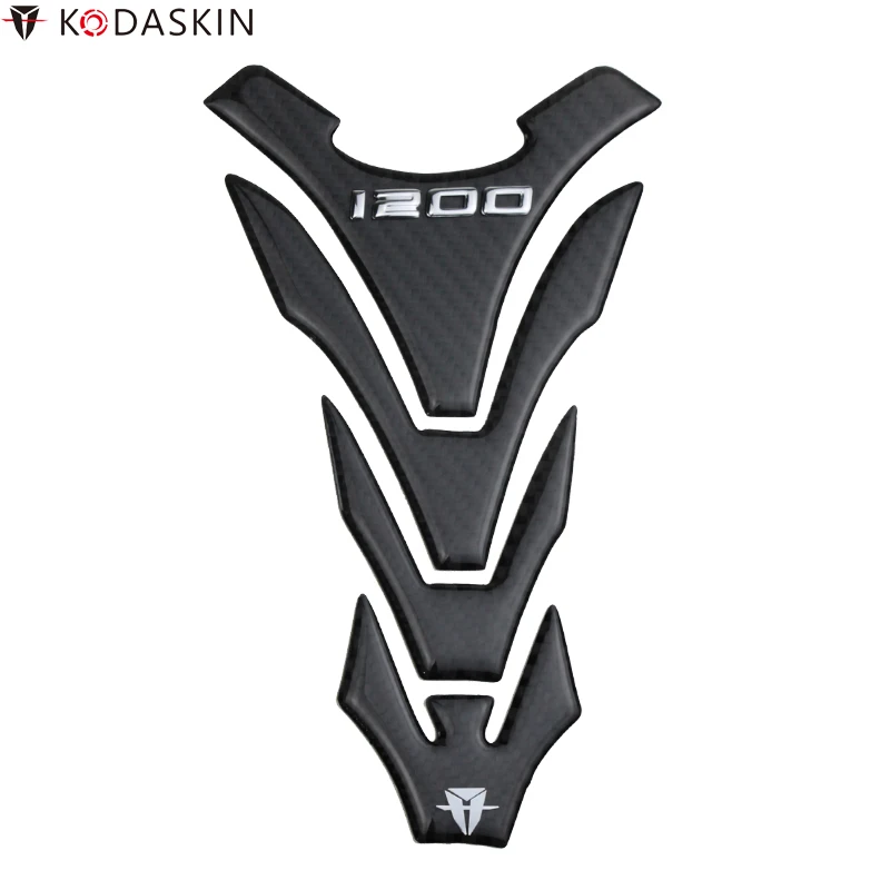 

KODASKIN Танк Pad наклейки протекторы 3D Настоящее углеродное волокно для DUCATI MONSTER 1200 Multistrada 1200