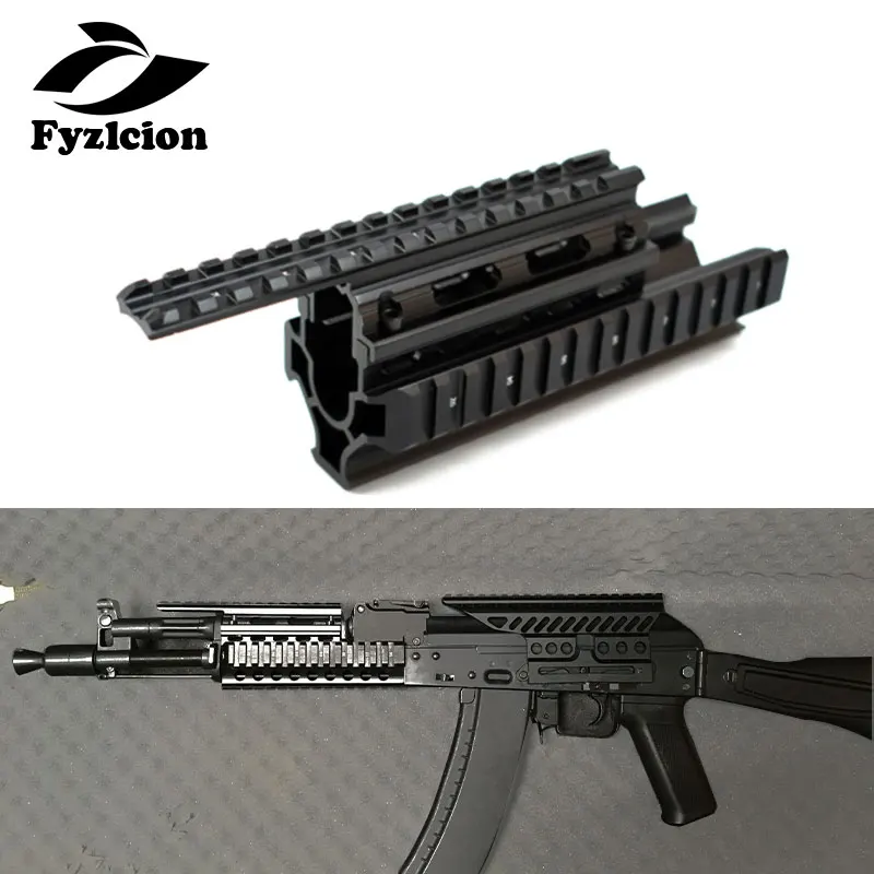 Охотничьи аксессуары Ak74 тактические Quad рельсы поручень с 20 мм Пикатинни боковая рейка крепление для AK47 74 AKs