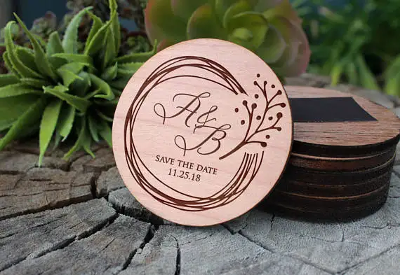 Филиал свадьба сохранить дату магниты пользовательские свадебные