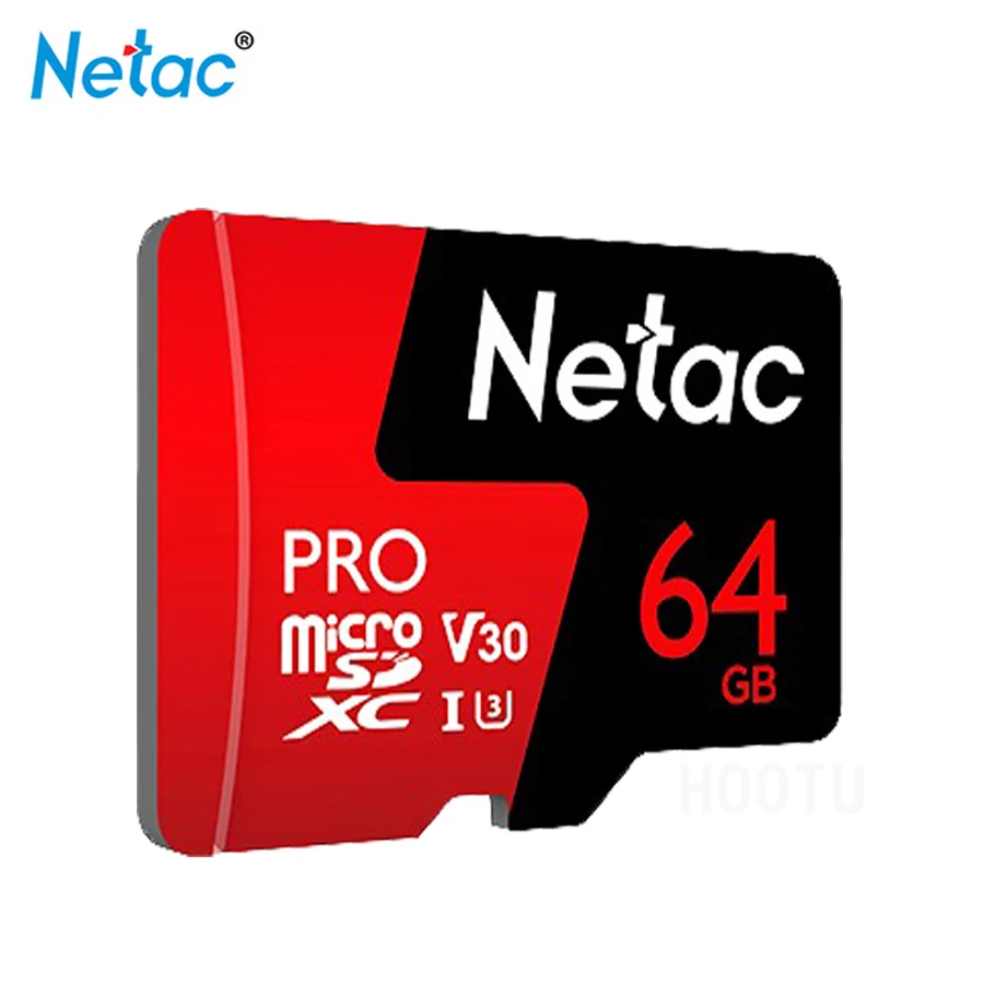Netac P500 micro sd card 64 gb flash карты памяти memory stick class10 suntrsi записи видео в формате Full HD и 4 K