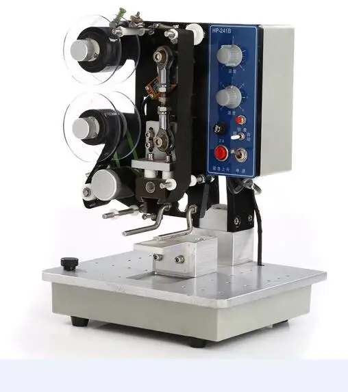 Полуавтоматическая электрическая горячая печать лента машина для нанесения