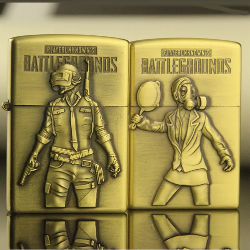 1 шт. 3D печать PUBG сигарета газовая зажигалка Playerunknown's Battlegrounds фигурка Зажигалка