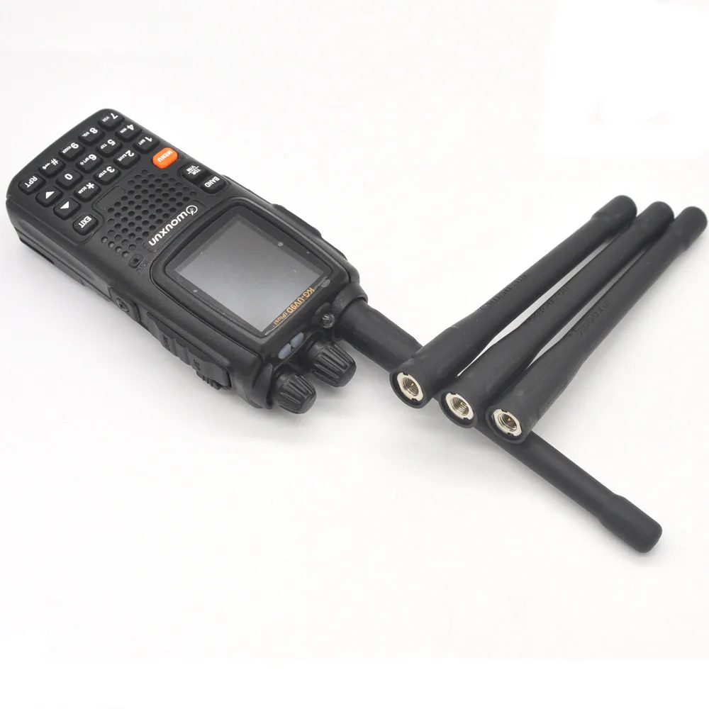 Wouxun KG-UV9D короткая антенна SMA-Male 144/430MHz двухдиапазонная антенна для WOUXUN KG-UV9D исключительно KG-UV9DPlus