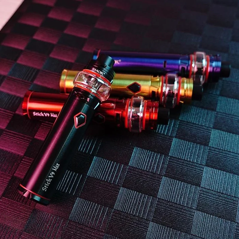 Новейший набор SMOK Stick V9 max 4000 мА/ч для вейпа с аккумулятором 8 5 мл испаритель Vs