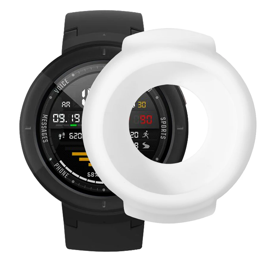 Мягкий силиконовый защитный чехол из ТПУ Для Xiaomi Huami Amazfit Verge полный Чехол для