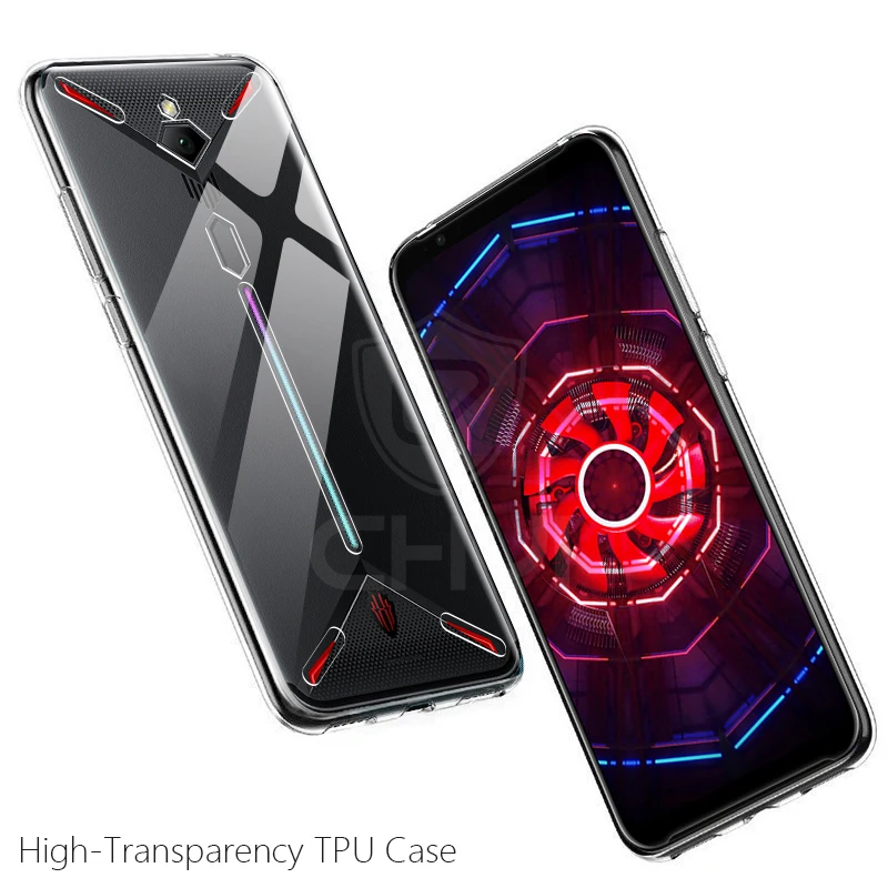 chyi case for ZTE nubia Red Magic 3 clear transparent soft back cover protective coque mars |