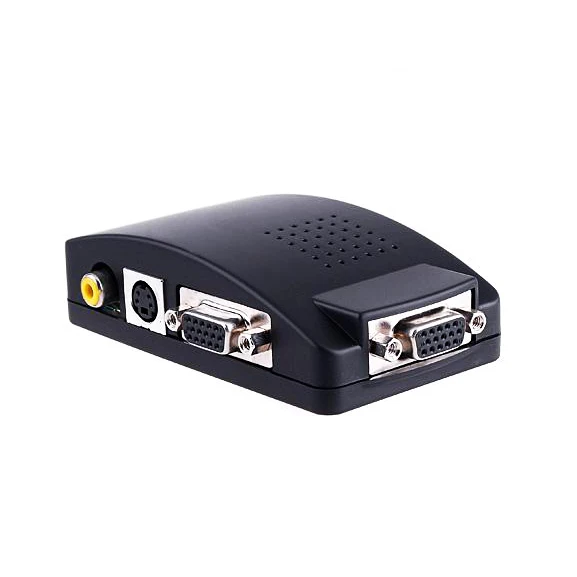 AV/CVBS/BNC/S-Video VGA конвертер 1080 P для Мониторы/DVD/Камера | Электроника