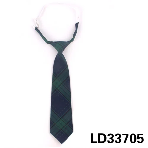 LD33705 Fashion Women Neck Tie for Christmas Cotton Boys Girls Ties Slim Plaid Necktie For Gifts Casual Novelty Tie Rubber Neckties - Цвет: LD33705