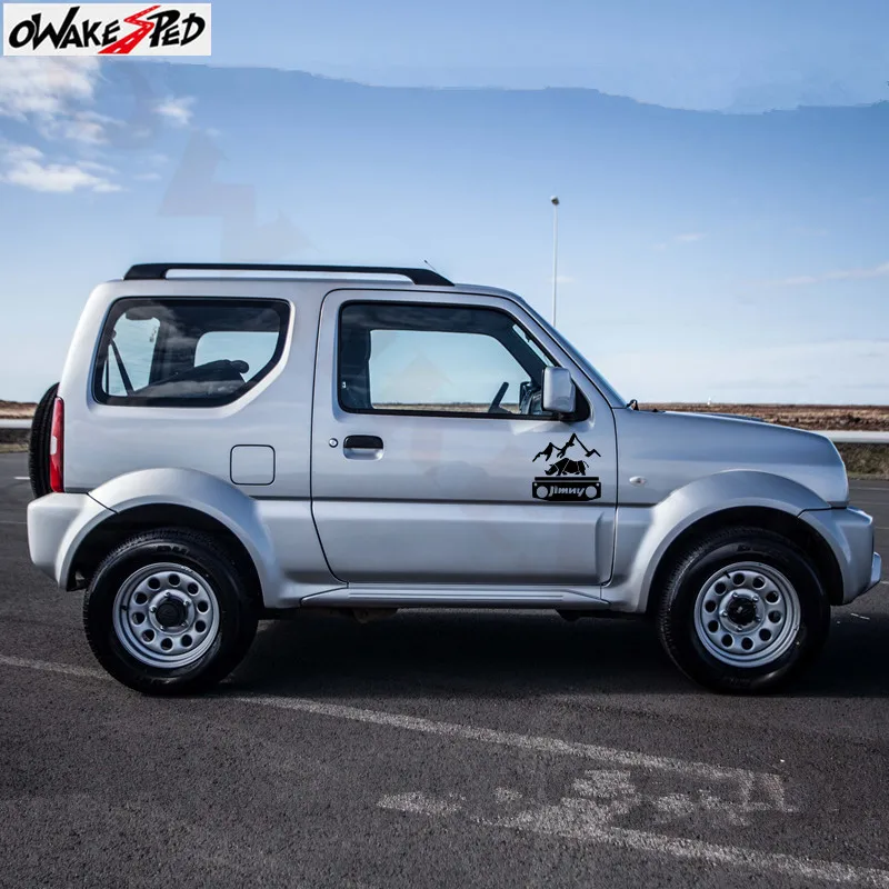 Для Suzuki Jimny персонализированные текстовые наклейки для автомобиля горная