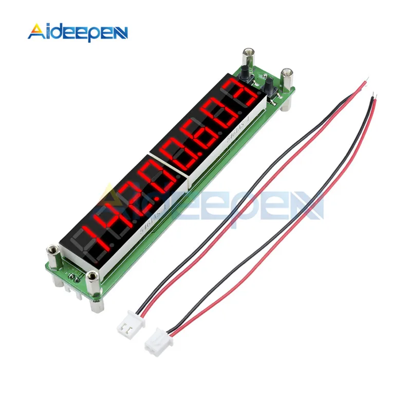 9 V 15 8*0 56 inch светодиодный цифровой 0 1 до 60MHz 20MHz 2400MHZ 2 4 GHz радиочастотный счетчик