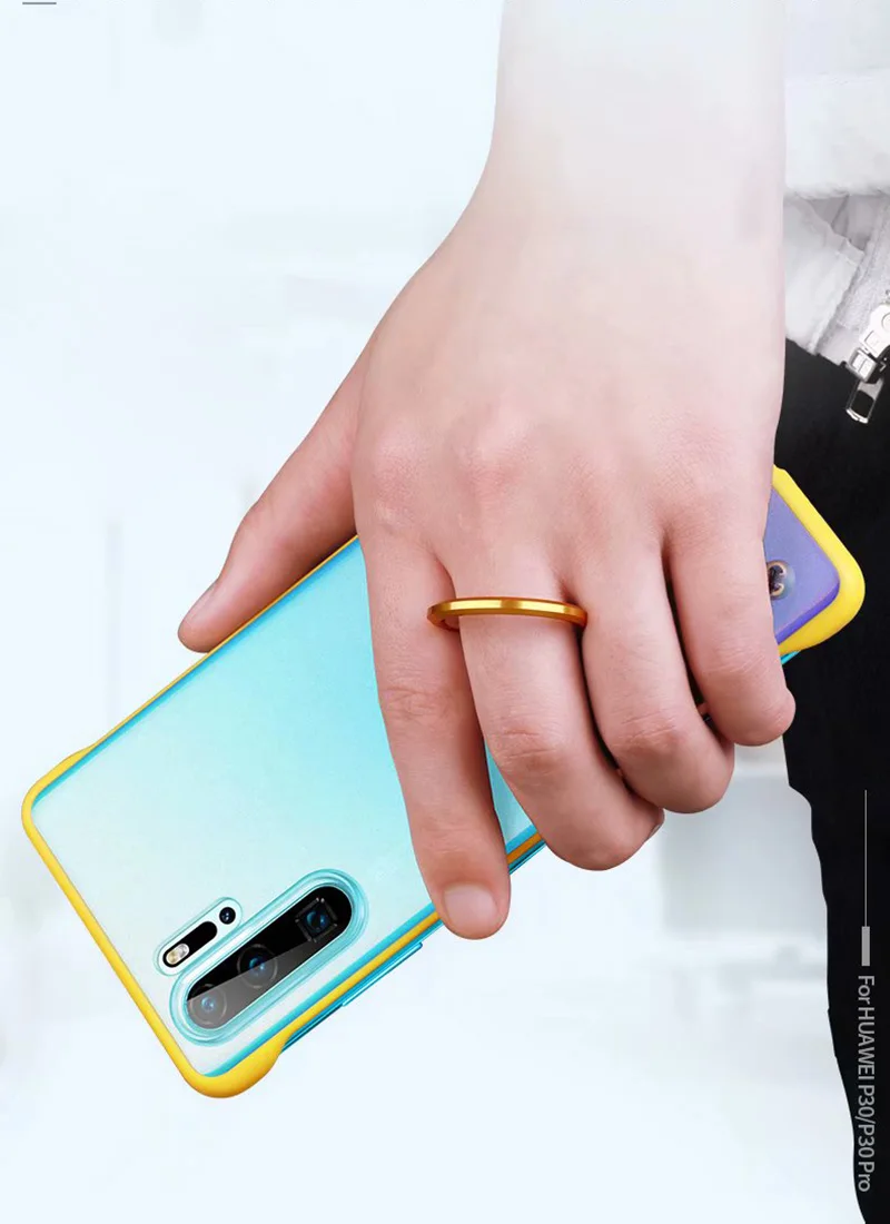 Жесткий чехол из поликарбоната для huawei P30 P30Pro, прозрачный чехол, защита от падений, противоударный чехол для huawei mate 20 Pro 10 Pro 20X, чехол