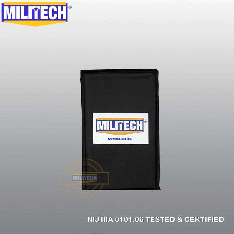 MILITECH 6 ''x 10'' NIJ IIIA 0101 06 &amp 07 HG2 набор пар арамидная мягкая пуленепробиваемая