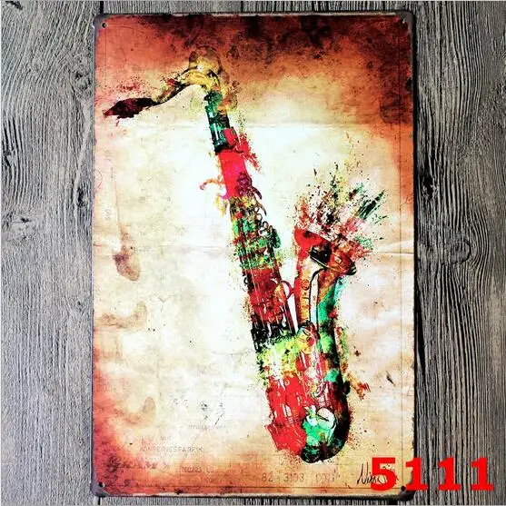 Винтажное украшение для дома пивной бар кафе Placa Decorativa Ретро Девушка Музыка Видео декоративная живопись металлические знаки ретро - Цвет: placas decorativas