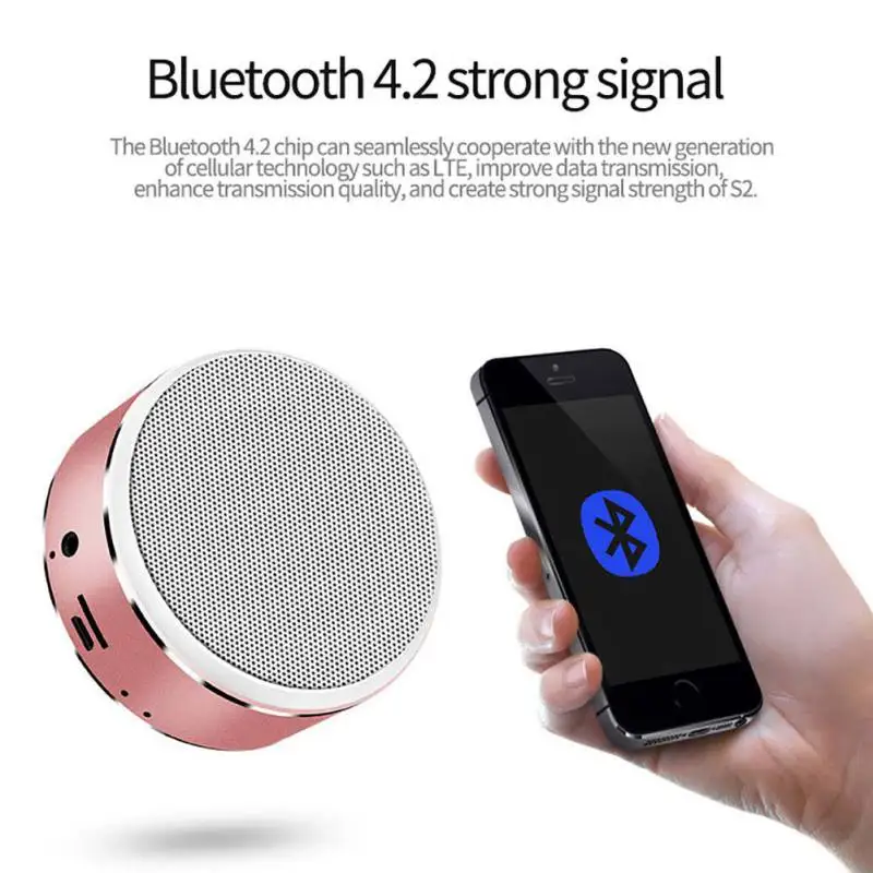 Портативный беспроводной Bluetooth динамик тяжелый сабвуфер|Сабвуферы| |