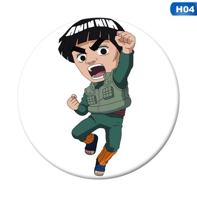 Нагрудный знак Косплэй аниме Гаара Uchiha SASUKE uzumaki костюм брошь пластиковый держатель - Цвет: 04
