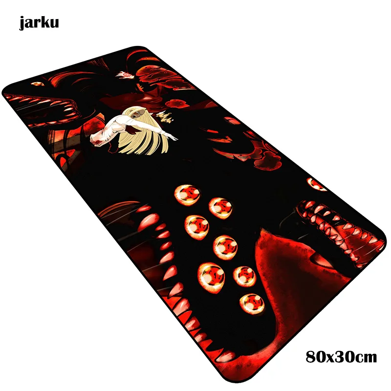 size 800x300x3mm Hellsing коврики 800x300x3 мм массовый узор игровой коврик для мыши большая клавиатура Коврик для мыши милый ноутбук аксессуары для геймеров коврик для мыши - Цвет: size 800x300x3mm