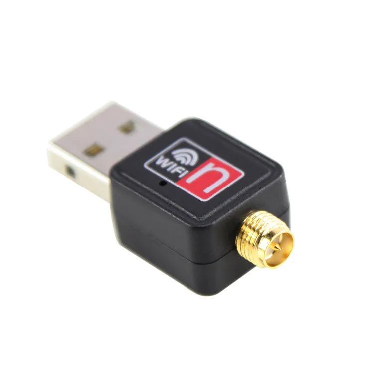 Высокоскоростной USB беспроводной адаптер 150 Мбит/с 2 дБ антенна Wifi Rceiver передатчик USB ключ беспроводной 802.11b/n/g для ноутбука компьютера