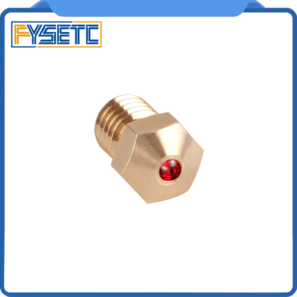 Высокотемпературный E3D красный распылитель V6 1 75 мм сопла 0 4 совместимый с PETG ABS PET