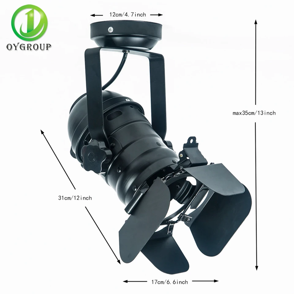 Потолочный светильник в стиле лофт s для дома Ретро лампа на потолок Регулируемое