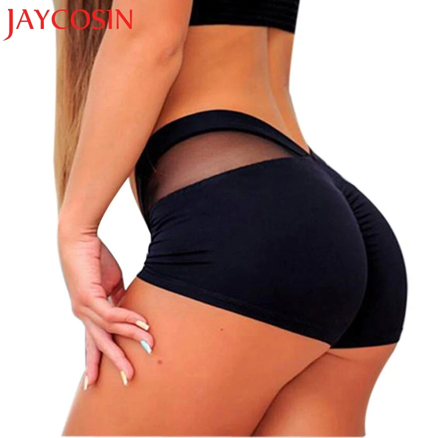 Женские спортивные шорты JAYCOSIN с поясом облегающие 12 июля 2018|Женские шорты| |