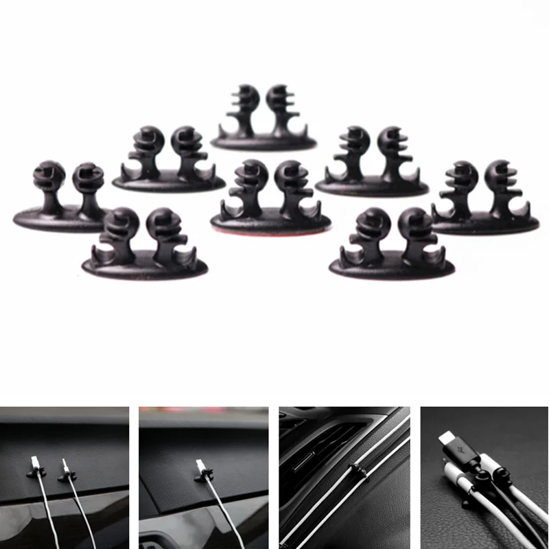 8 шт. Универсальный многофункциональный кабель для передачи данных зажим