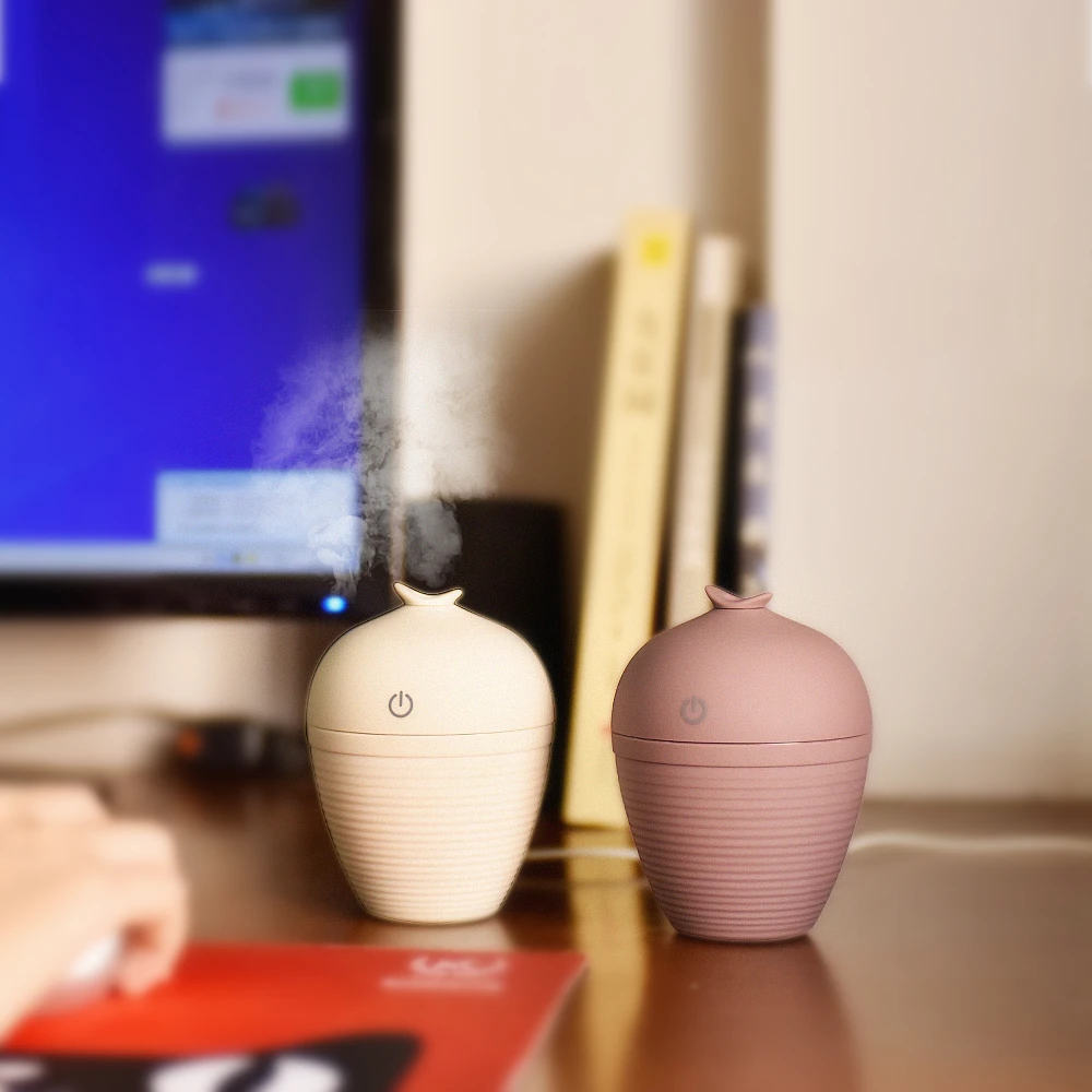 Творческий бутылка Дизайн USB Ультразвуковой увлажнитель Офис мини аромат